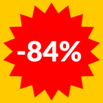 84%